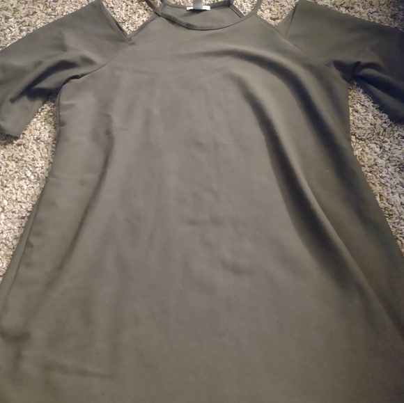 Bar III army green dress - Picture 3 of 3